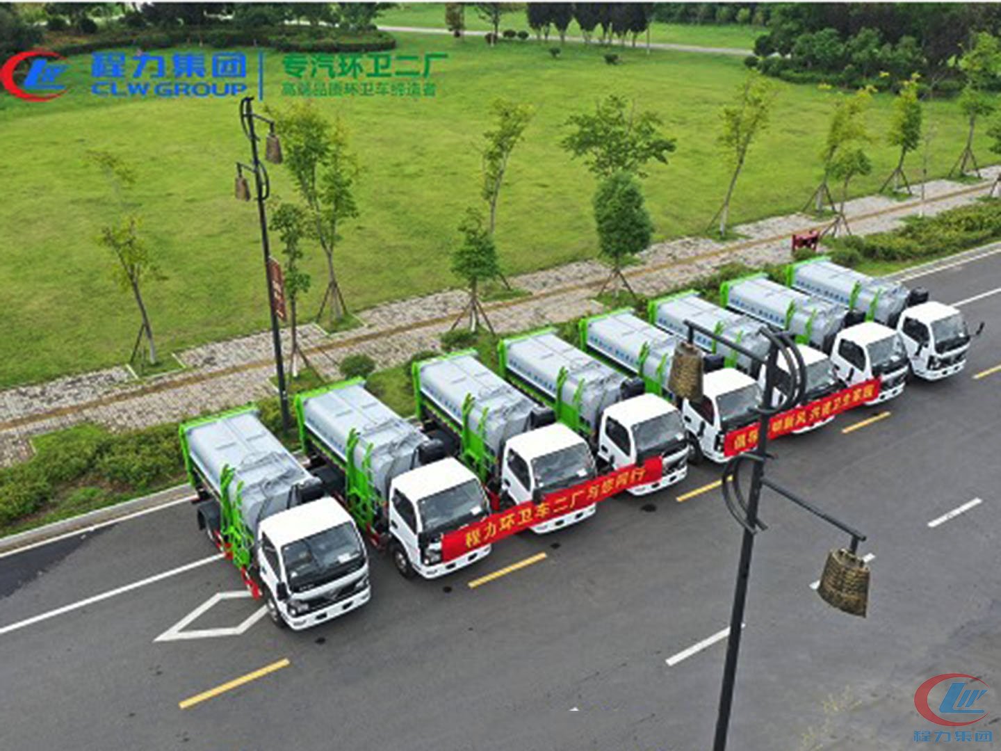 不朽情缘官网登录入口集团国六东风福瑞卡5方餐厨垃圾车批量交车