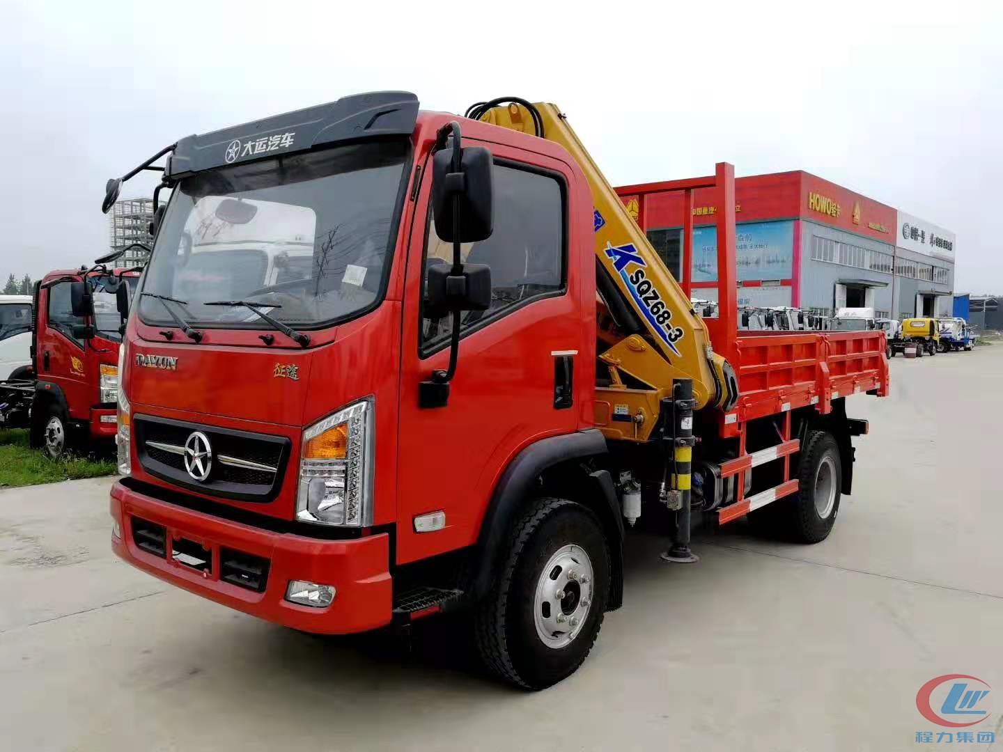 湖北不朽情缘官网登录入口大运蓝牌随车吊