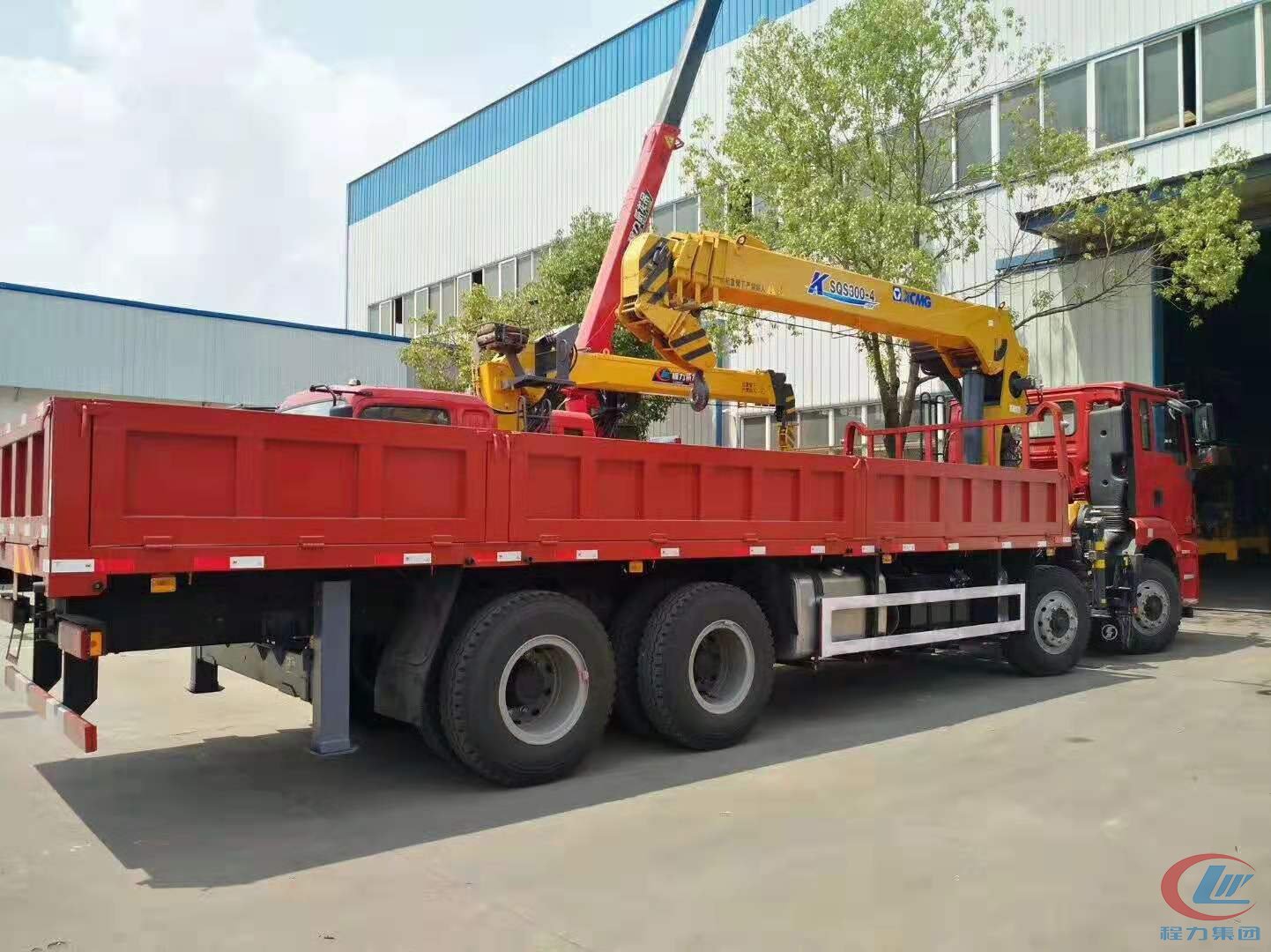 湖北不朽情缘官网登录入口陕汽8吨随车吊侧面图