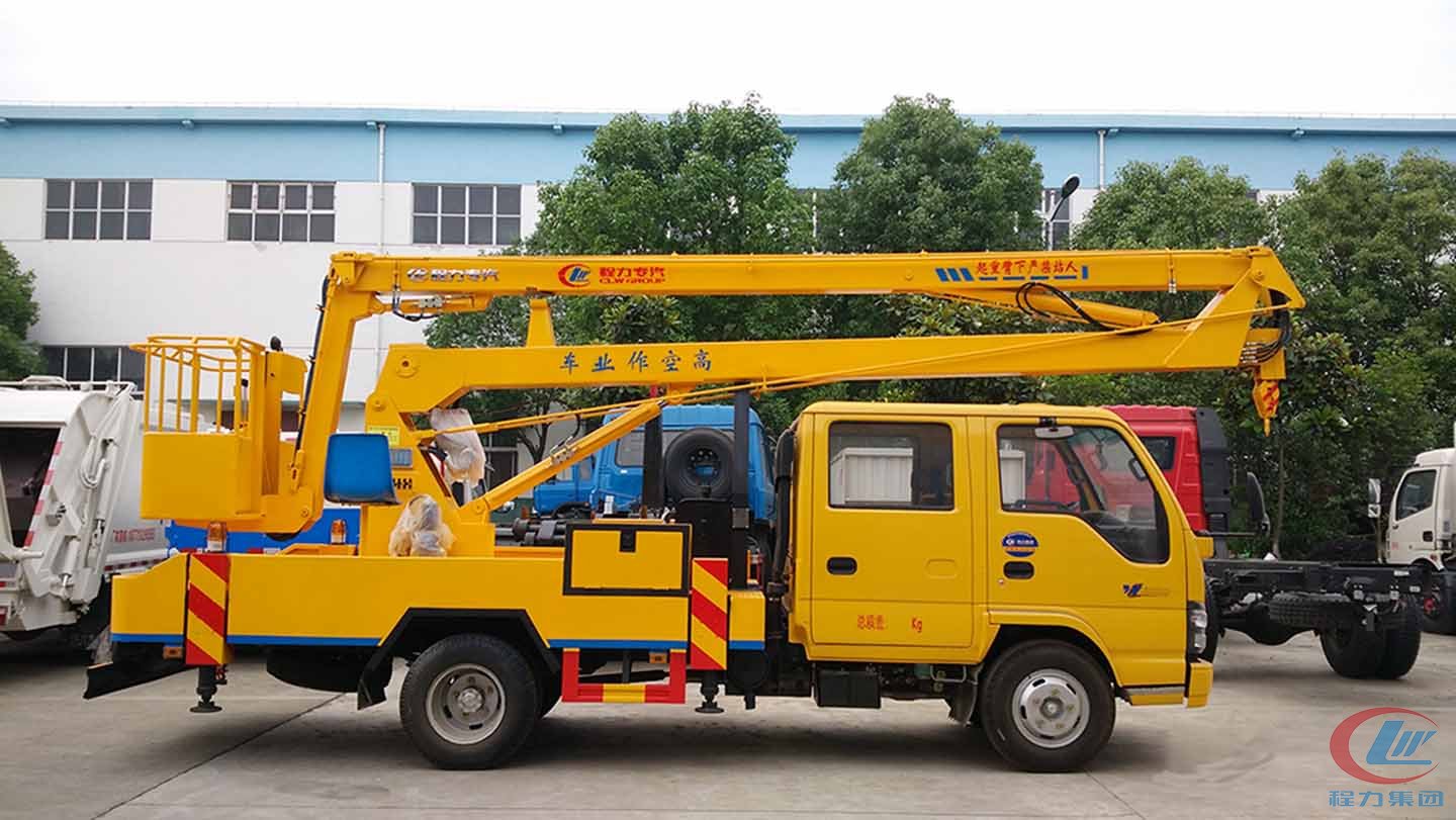 不朽情缘官网登录入口集团五十铃14米高空作业车侧面