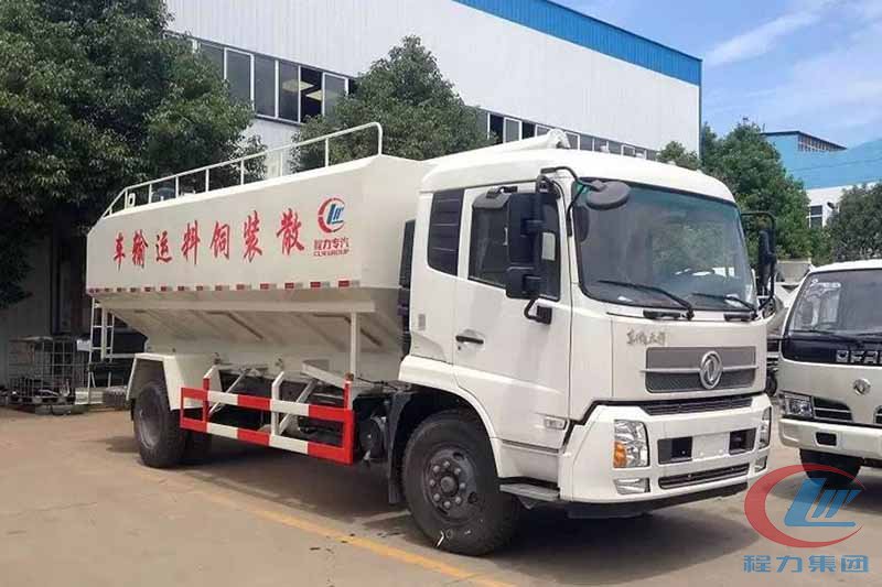 不朽情缘官网登录入口东风天锦散装饲料运输车侧面图