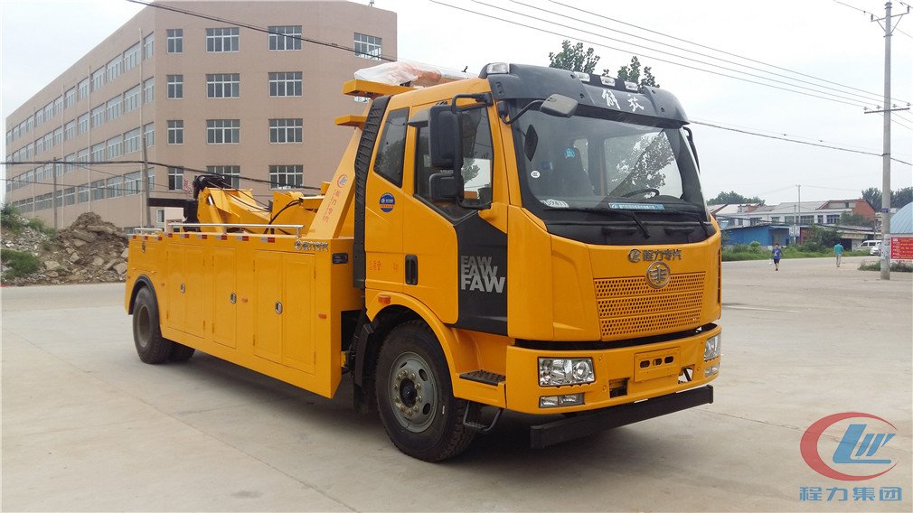 不朽情缘官网登录入口集团解放单桥一托一清障车侧面图