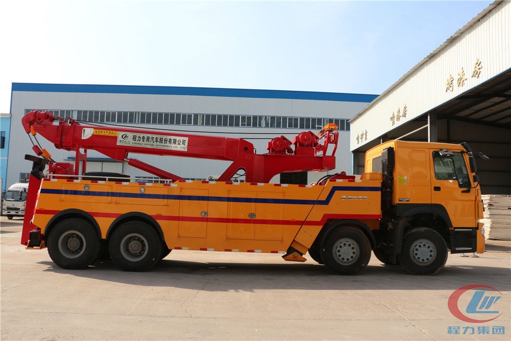 不朽情缘官网登录入口重汽豪沃前四后八一托一清障车侧面图