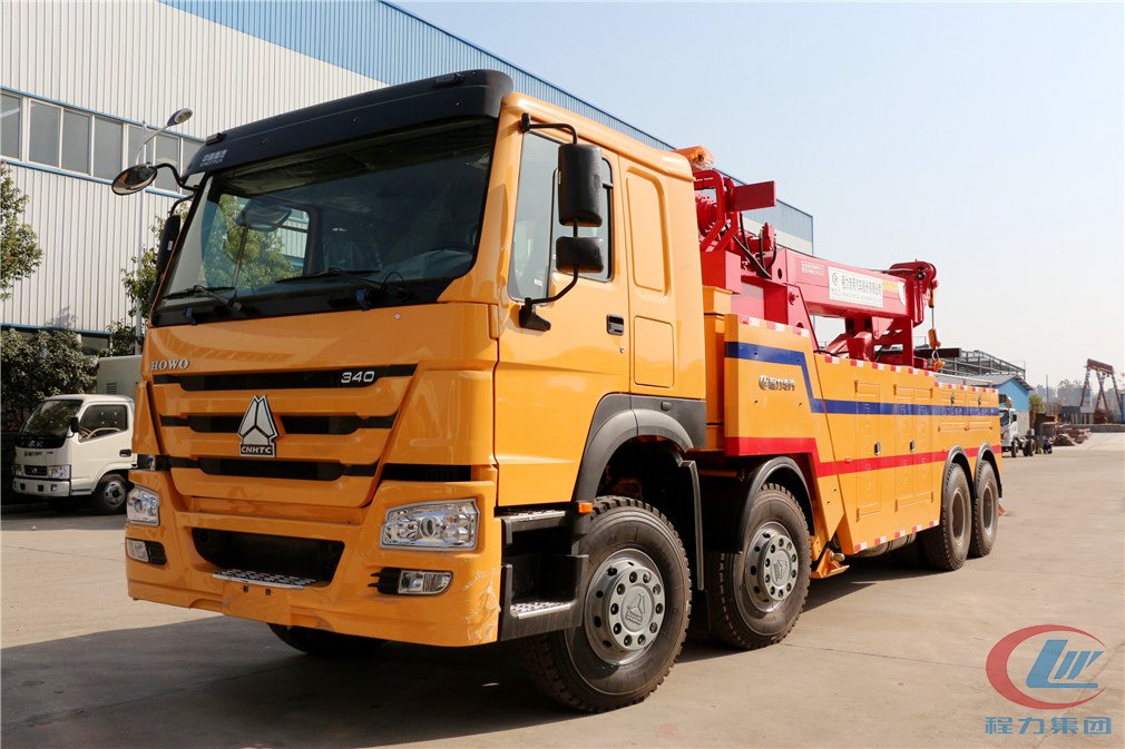 不朽情缘官网登录入口重汽豪沃前四后八一托一清障车侧面图