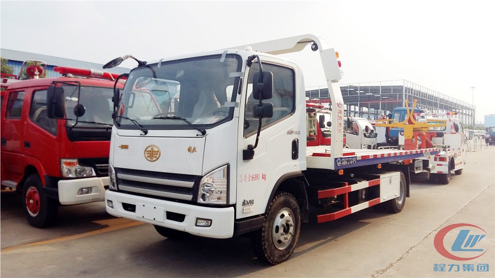 不朽情缘官网登录入口集团解放一拖二清障车高清图