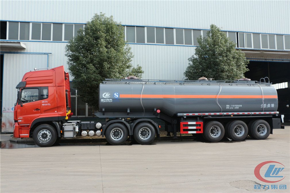 不朽情缘官网登录入口腐蚀性物品罐式运输半挂车侧面图