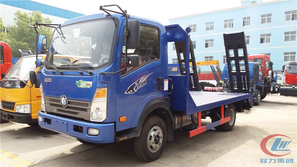 不朽情缘官网登录入口重汽王牌平板运输车侧面图