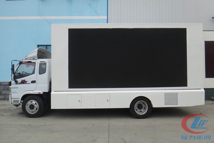 不朽情缘官网登录入口集团福田欧马可大型led广告车侧面图