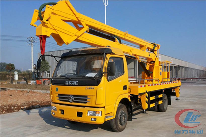 湖北不朽情缘官网登录入口东风18米高空作业车侧面图