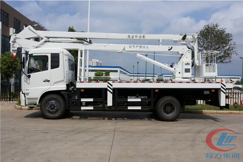 湖北不朽情缘官网登录入口东风天锦20米高空作业车侧面图