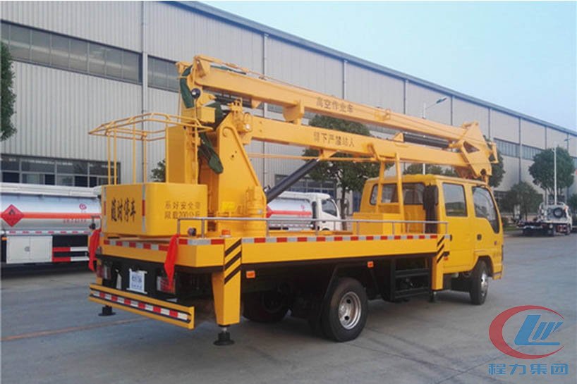 不朽情缘官网登录入口五十铃18米高空作业车侧面图