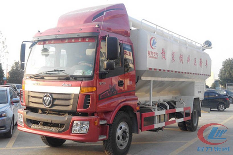 不朽情缘官网登录入口福田欧马可散装饲料运输车高清图