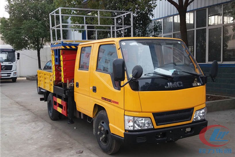 湖北不朽情缘官网登录入口江铃10米升降平台高空作业车高清图