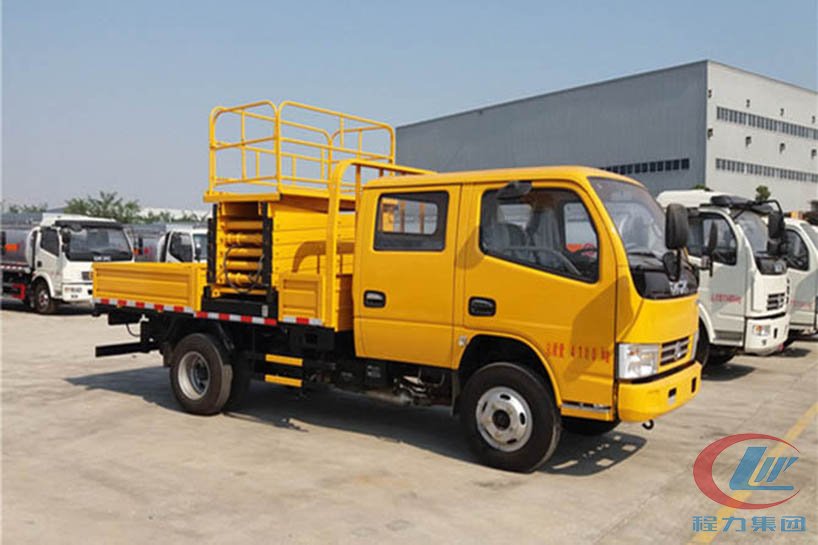 不朽情缘官网登录入口东风10米升降平台高空作业车高清图