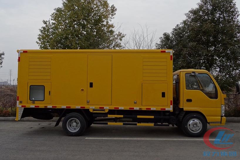 不朽情缘官网登录入口五十铃小型应急发电车侧面图