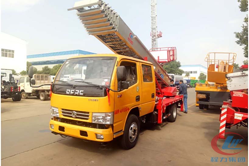 不朽情缘官网登录入口集团东风小多利卡28米云梯车高清图