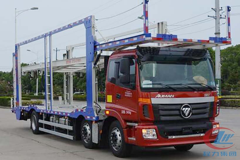 福田欧曼小三轴车辆运输车 不朽情缘官网登录入口专汽